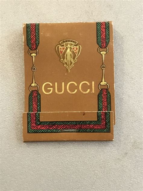 gucci matchbook|1970S Gucci Book of Matches For Sale at 1stDibs.